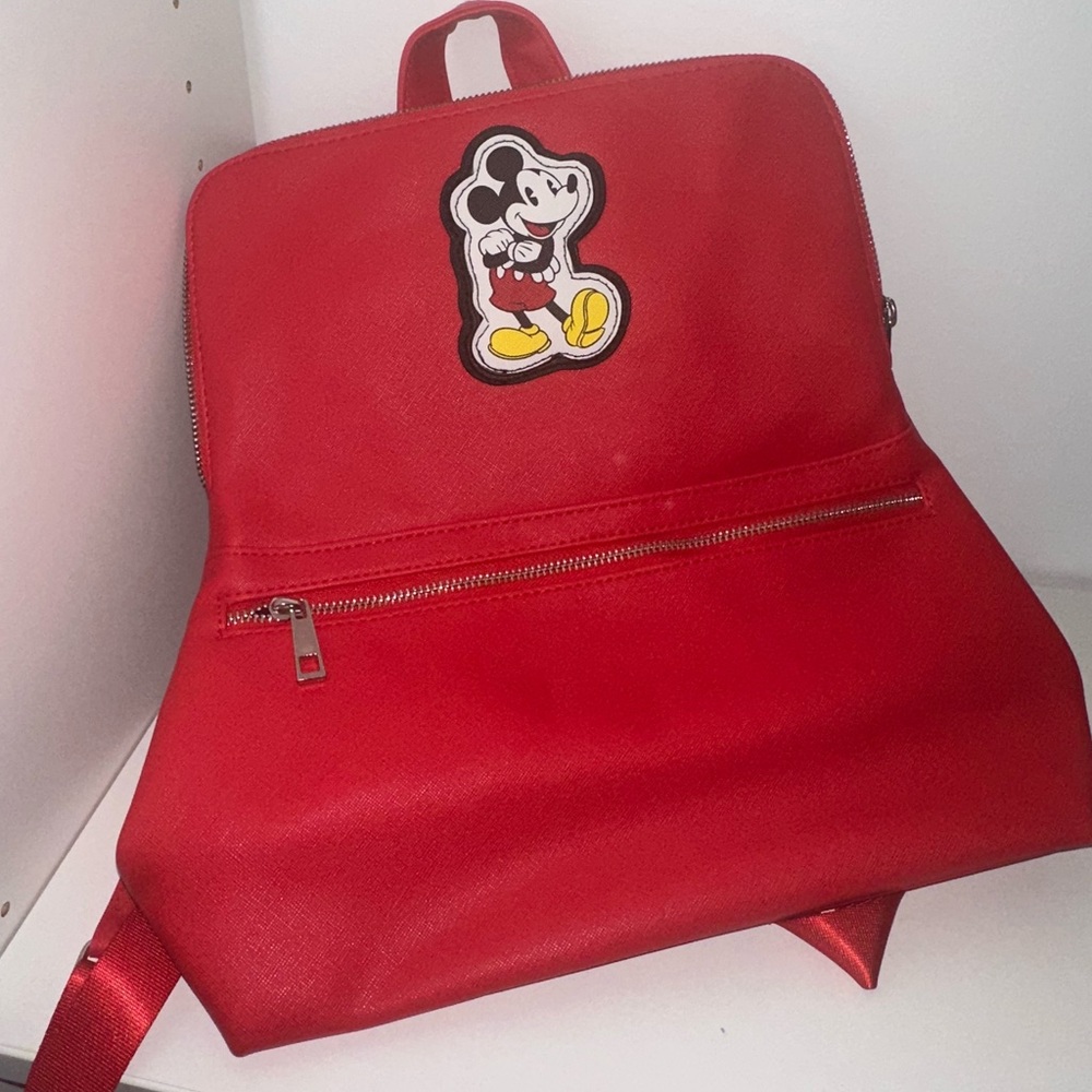 Mickey Mouse red backpack